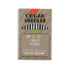 Organ Brand Industrial Machine Needles - System: 135x17, DPx17 - 10/Pack Organ Brand Industrial Machine Needles - System: 135x17, DPx17 - 10/Pack