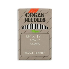 Organ Brand Industrial Machine Needles - System: 135x17, DPx17 - 10/Pack Organ Brand Industrial Machine Needles - System: 135x17, DPx17 - 10/Pack