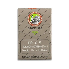 Organ Brand Industrial Machine Needles - System: 135x5, DPx5 10/Pack Organ Brand Industrial Machine Needles - System: 135x5, DPx5 10/Pack