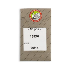 Organ Brand Industrial Machine Needles - System: 135x6 - 10/Pack Organ Brand Industrial Machine Needles - System: 135x6 - 10/Pack