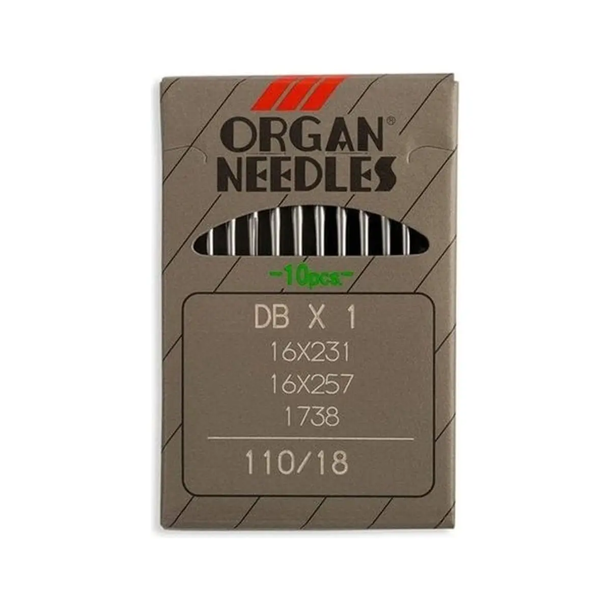 Organ Brand Industrial Machine Needles - System: 16x231, DBx1 Organ Brand Industrial Machine Needles - System: 16x231, DBx1