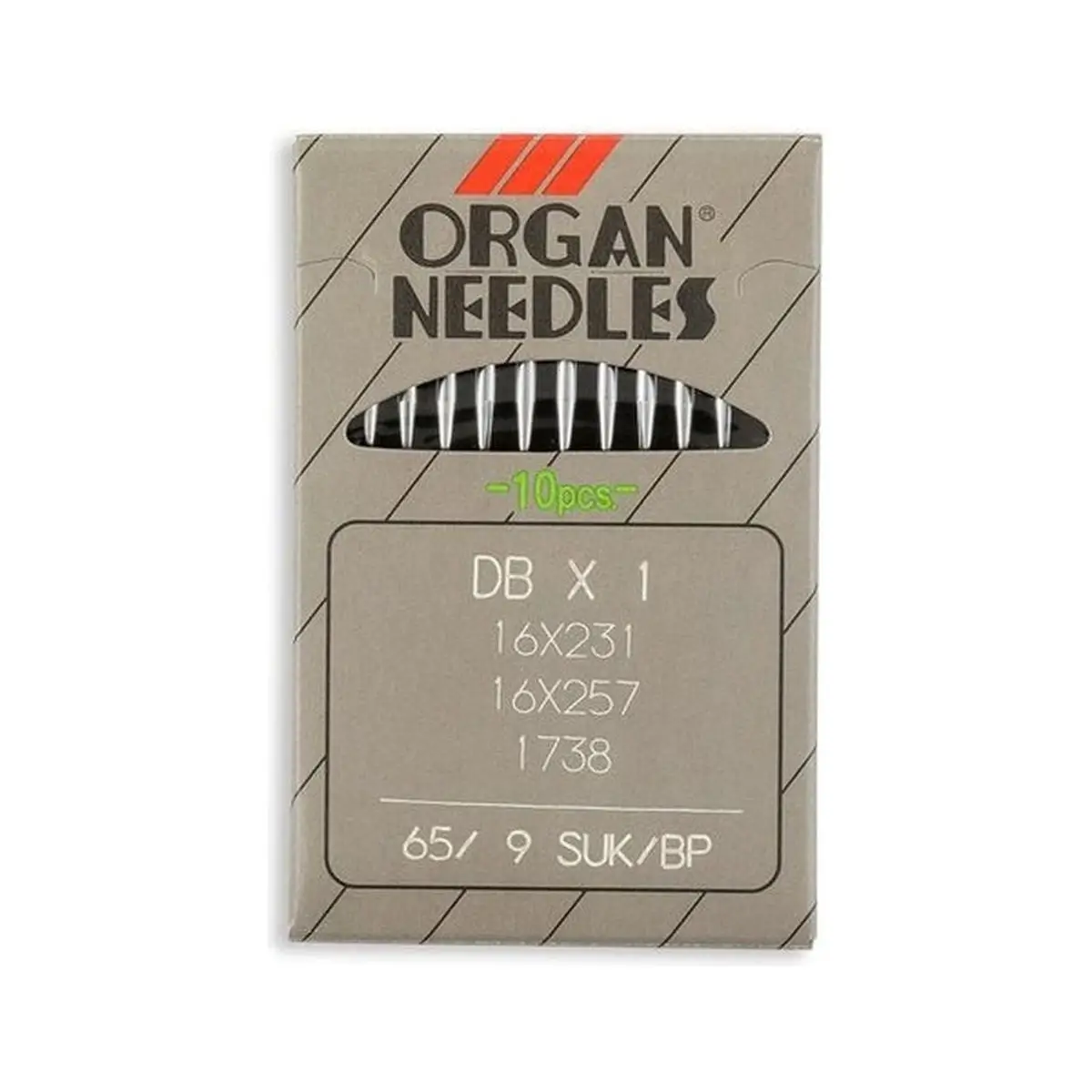 Organ Brand Industrial Machine Needles - System: 16x231, DBx1 Organ Brand Industrial Machine Needles - System: 16x231, DBx1