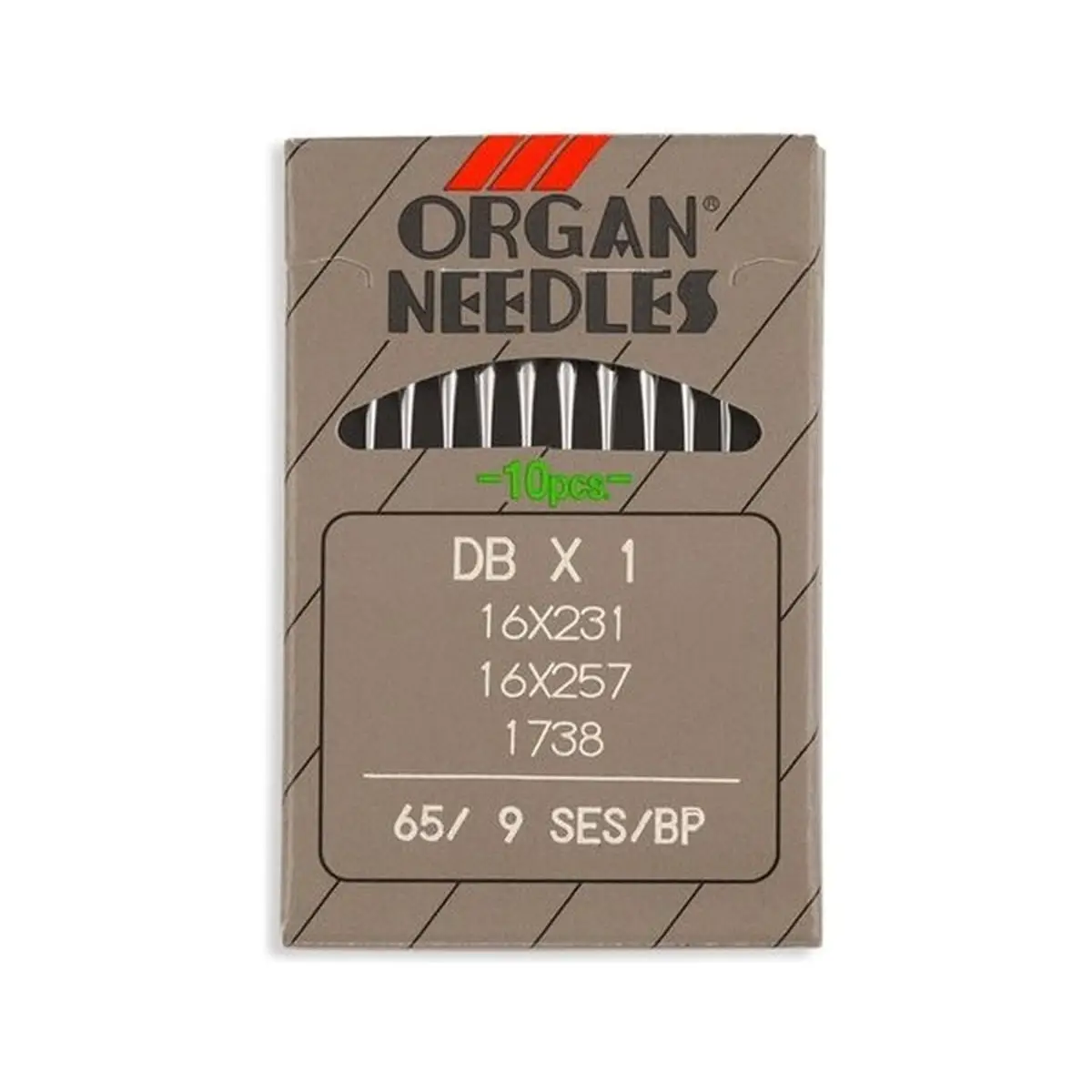 Organ Brand Industrial Machine Needles - System: 16x231, DBx1 Organ Brand Industrial Machine Needles - System: 16x231, DBx1