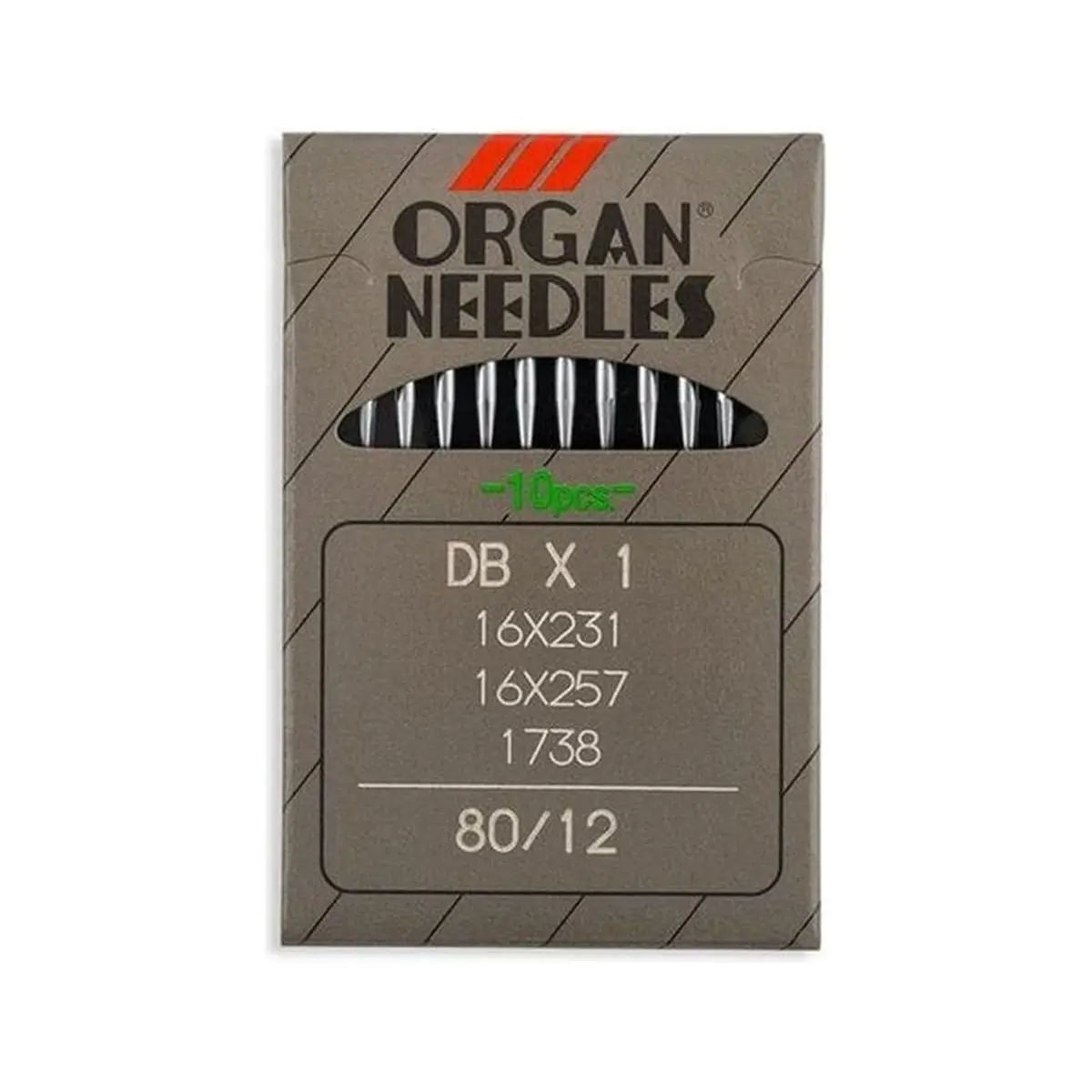 Organ Brand Industrial Machine Needles - System: 16x231, DBx1 Organ Brand Industrial Machine Needles - System: 16x231, DBx1