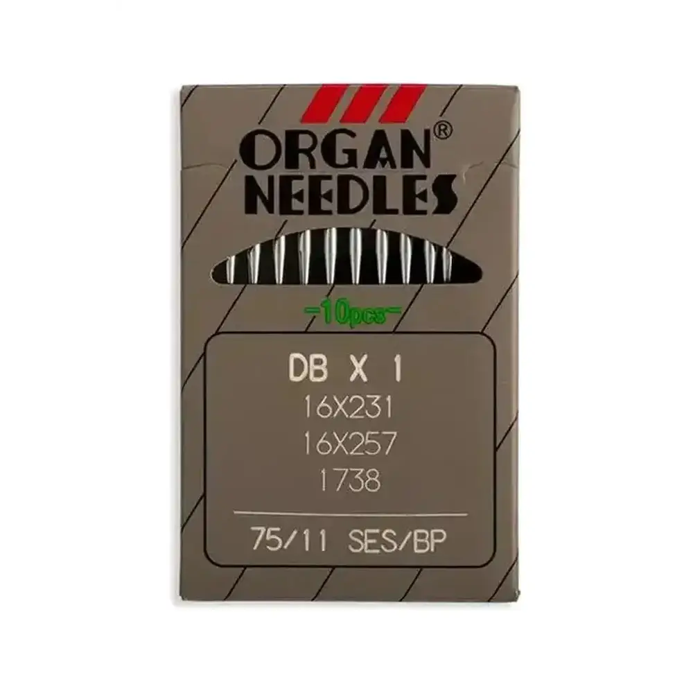 Organ Brand Industrial Machine Needles - System: 16x231, DBx1 Organ Brand Industrial Machine Needles - System: 16x231, DBx1