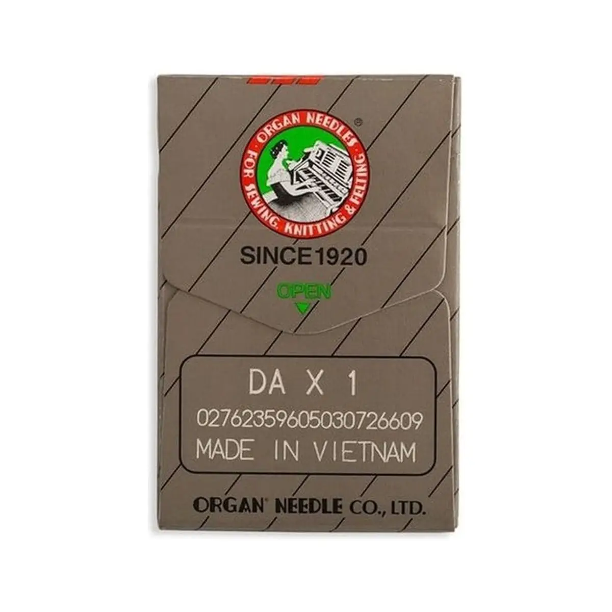 Organ Brand Industrial Machine Needles - System: 88x1, DAx1, 1128 - 10/Pack Organ Brand Industrial Machine Needles - System: 88x1, DAx1, 1128 - 10/Pack