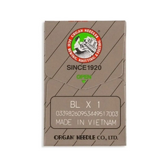 Organ Brand Industrial Machine Needles - System: BLx1 - 10/Pack Organ Brand Industrial Machine Needles - System: BLx1 - 10/Pack