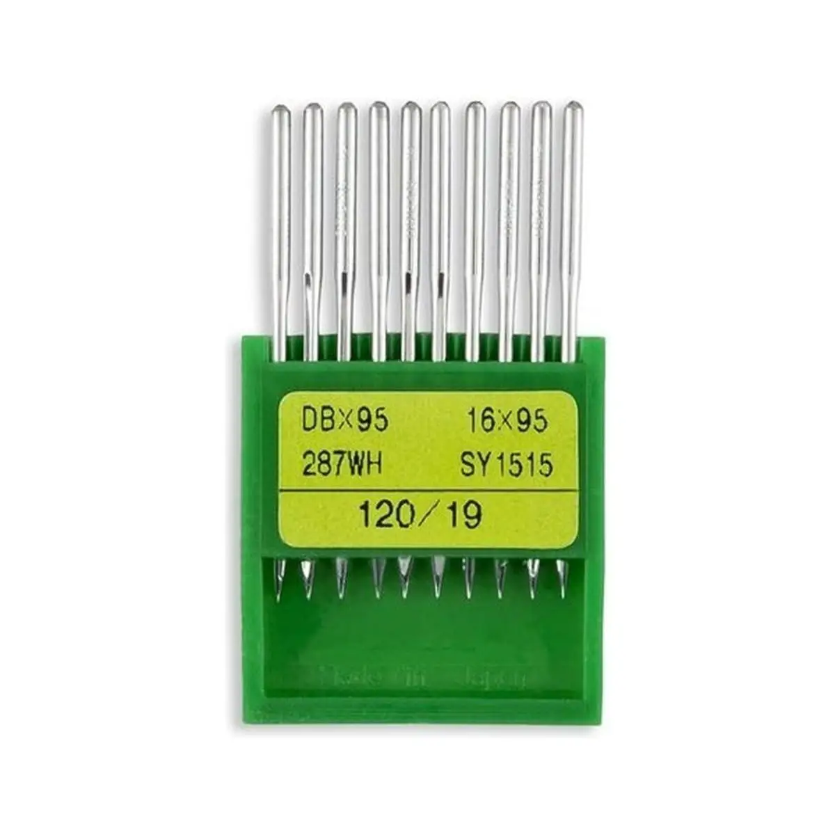 Organ Regular Point Industrial Machine Needles - DBx95 16x95 287WH SY1515 - 10/Pack Organ Regular Point Industrial Machine Needles - DBx95 16x95 287WH SY1515 - 10/Pack