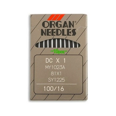 Organ Brand Industrial Machine Needles - System: DCx1, MY1023A, 81x1, SY1225 - 10/Pack Organ Brand Industrial Machine Needles - System: DCx1, MY1023A, 81x1, SY1225 - 10/Pack