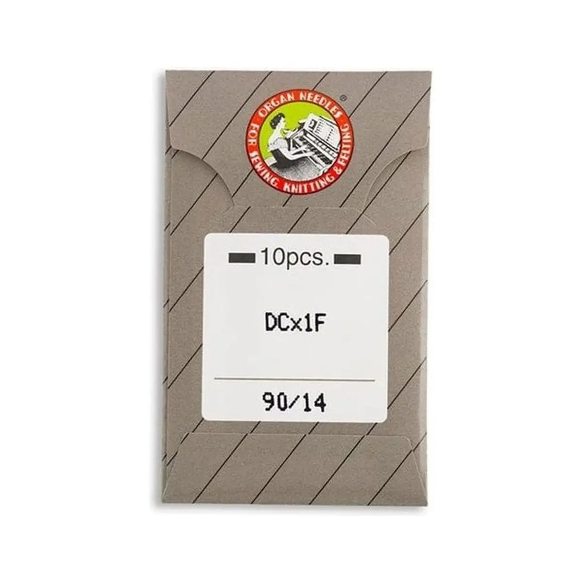 Organ Brand Industrial Machine Needles - System: DCx1F - 10/Pack Organ Brand Industrial Machine Needles - System: DCx1F - 10/Pack