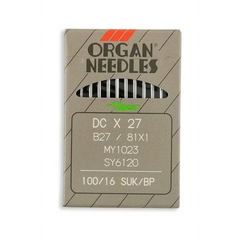 Organ Brand Industrial Machine Needles - System: DCx27, B27 Organ Brand Industrial Machine Needles - System: DCx27, B27