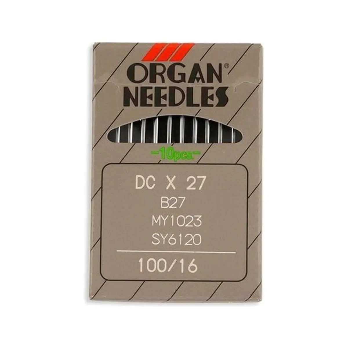Organ Brand Industrial Machine Needles - System: DCx27, B27 Organ Brand Industrial Machine Needles - System: DCx27, B27