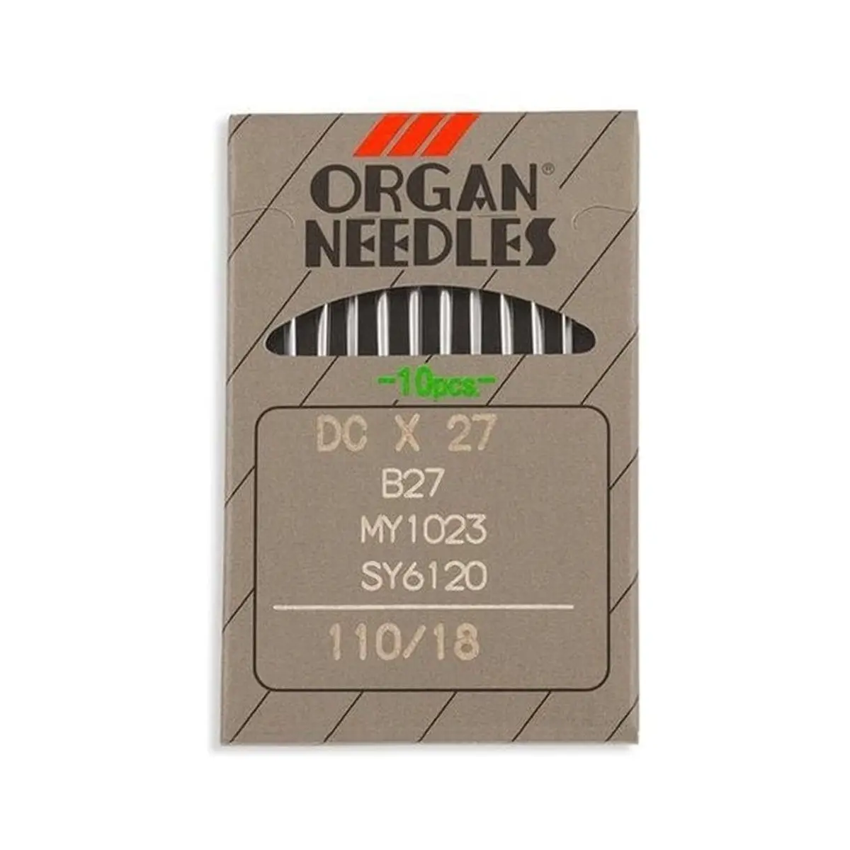 Organ Brand Industrial Machine Needles - System: DCx27, B27 Organ Brand Industrial Machine Needles - System: DCx27, B27