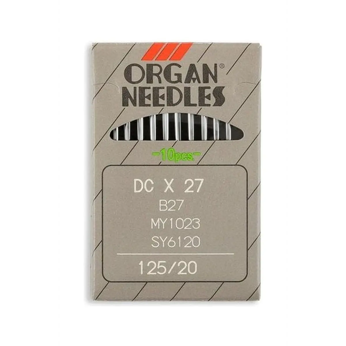 Organ Brand Industrial Machine Needles - System: DCx27, B27 Organ Brand Industrial Machine Needles - System: DCx27, B27