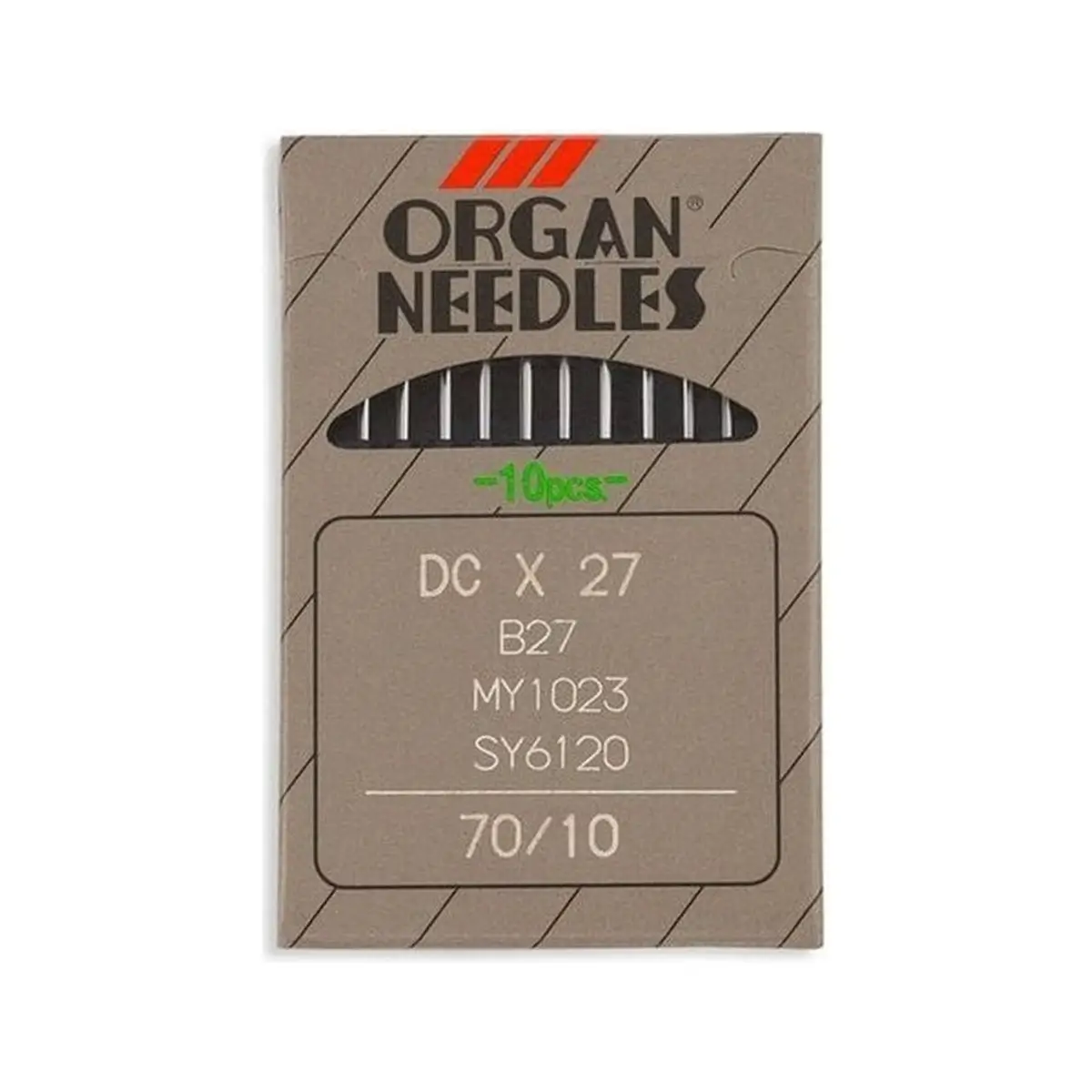 Organ Brand Industrial Machine Needles - System: DCx27, B27 Organ Brand Industrial Machine Needles - System: DCx27, B27