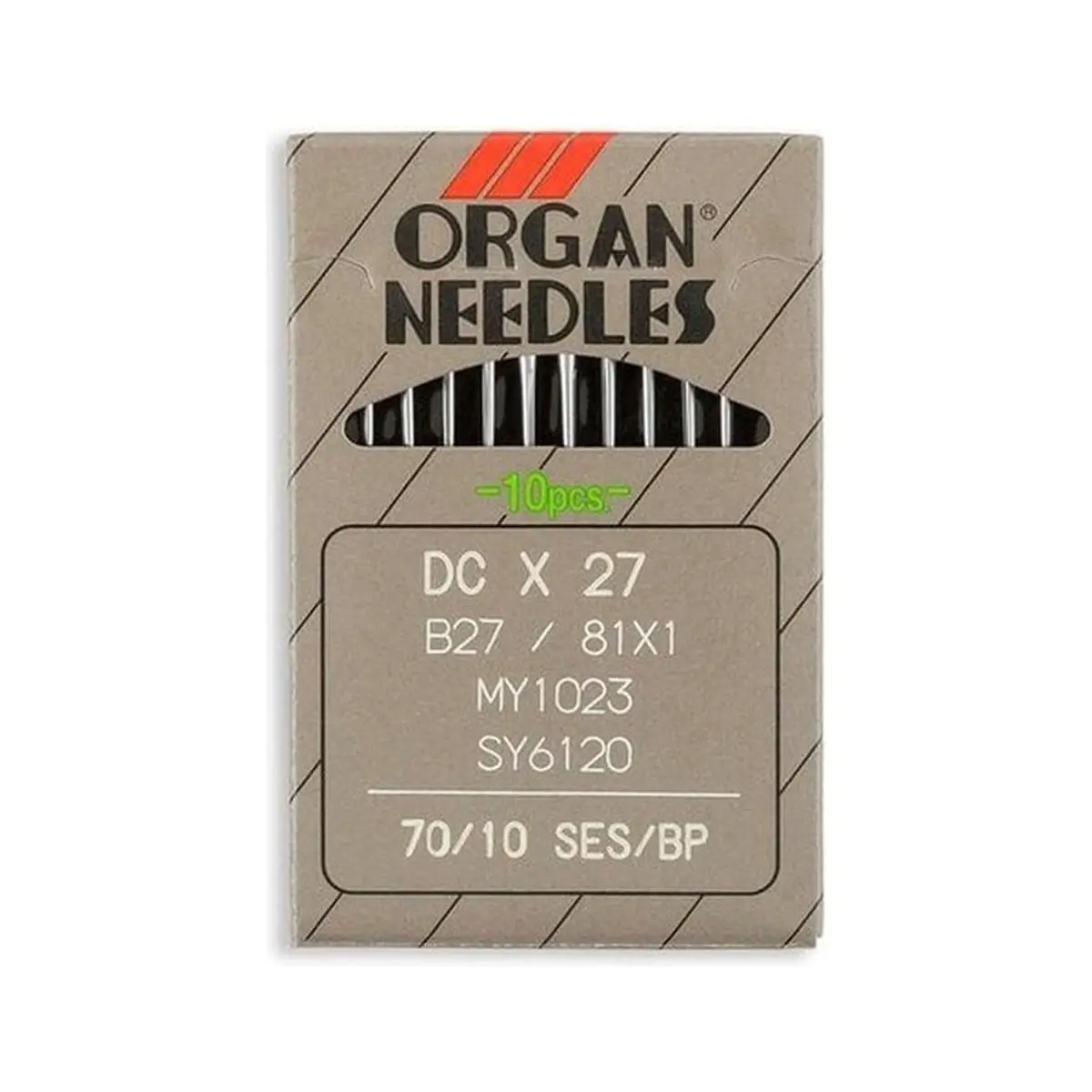 Organ Brand Industrial Machine Needles - System: DCx27, B27 Organ Brand Industrial Machine Needles - System: DCx27, B27