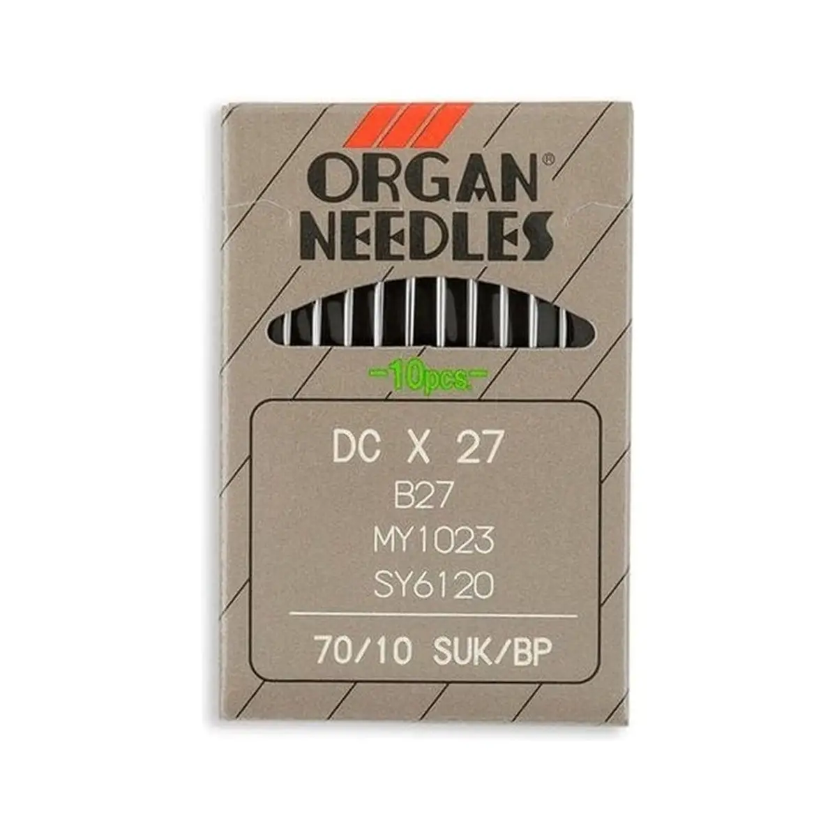 Organ Brand Industrial Machine Needles - System: DCx27, B27 Organ Brand Industrial Machine Needles - System: DCx27, B27