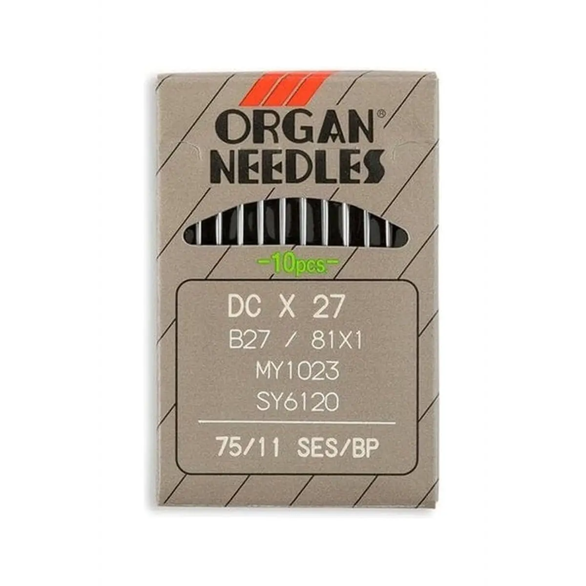 Organ Brand Industrial Machine Needles - System: DCx27, B27 Organ Brand Industrial Machine Needles - System: DCx27, B27