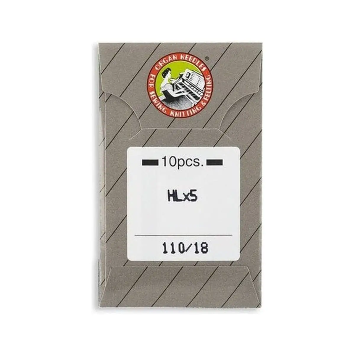Organ Brand Industrial Machine Needles - System: HLx5 - 10/Pack Organ Brand Industrial Machine Needles - System: HLx5 - 10/Pack