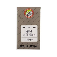 Organ Brand Industrial Machine Needles - System: LWx5T, 251LG Long Organ Brand Industrial Machine Needles - System: LWx5T, 251LG Long