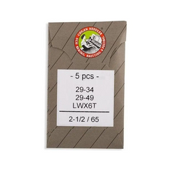 Organ Brand Industrial Machine Needles - System: LWx6T, 29-49 Organ Brand Industrial Machine Needles - System: LWx6T, 29-49