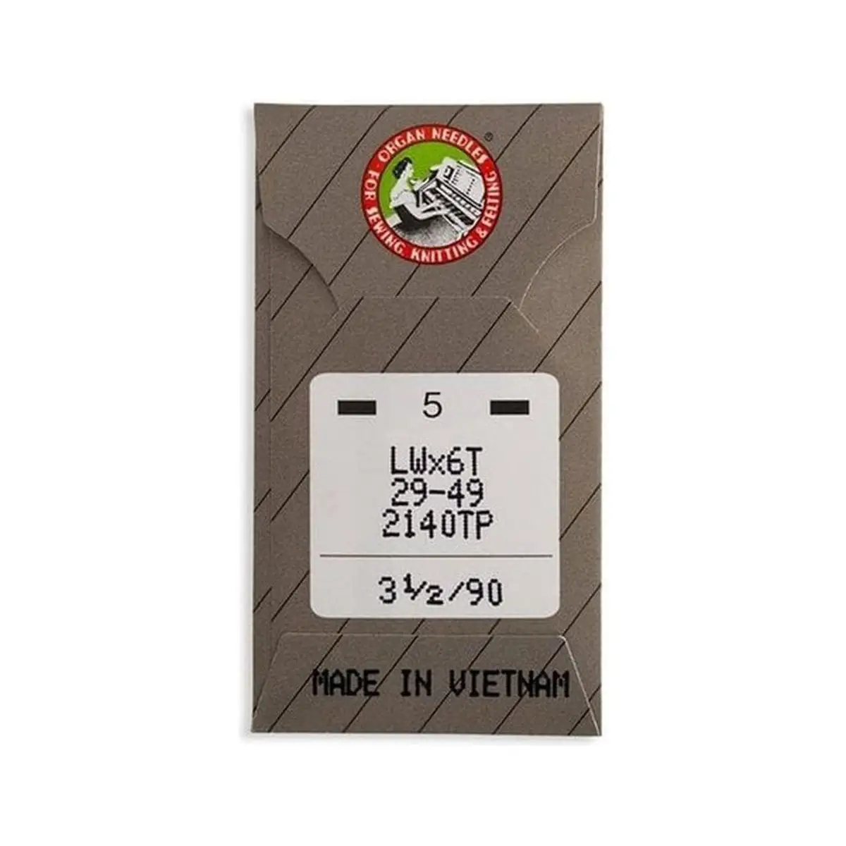Organ Brand Industrial Machine Needles - System: LWx6T, 29-49 Organ Brand Industrial Machine Needles - System: LWx6T, 29-49