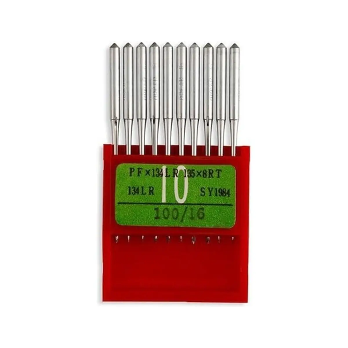 Organ Brand Industrial Machine Needles - System: PFx134LR, 135x8RT, 134LR, SY1984 - 10/Pack Organ Brand Industrial Machine Needles - System: PFx134LR, 135x8RT, 134LR, SY1984 - 10/Pack