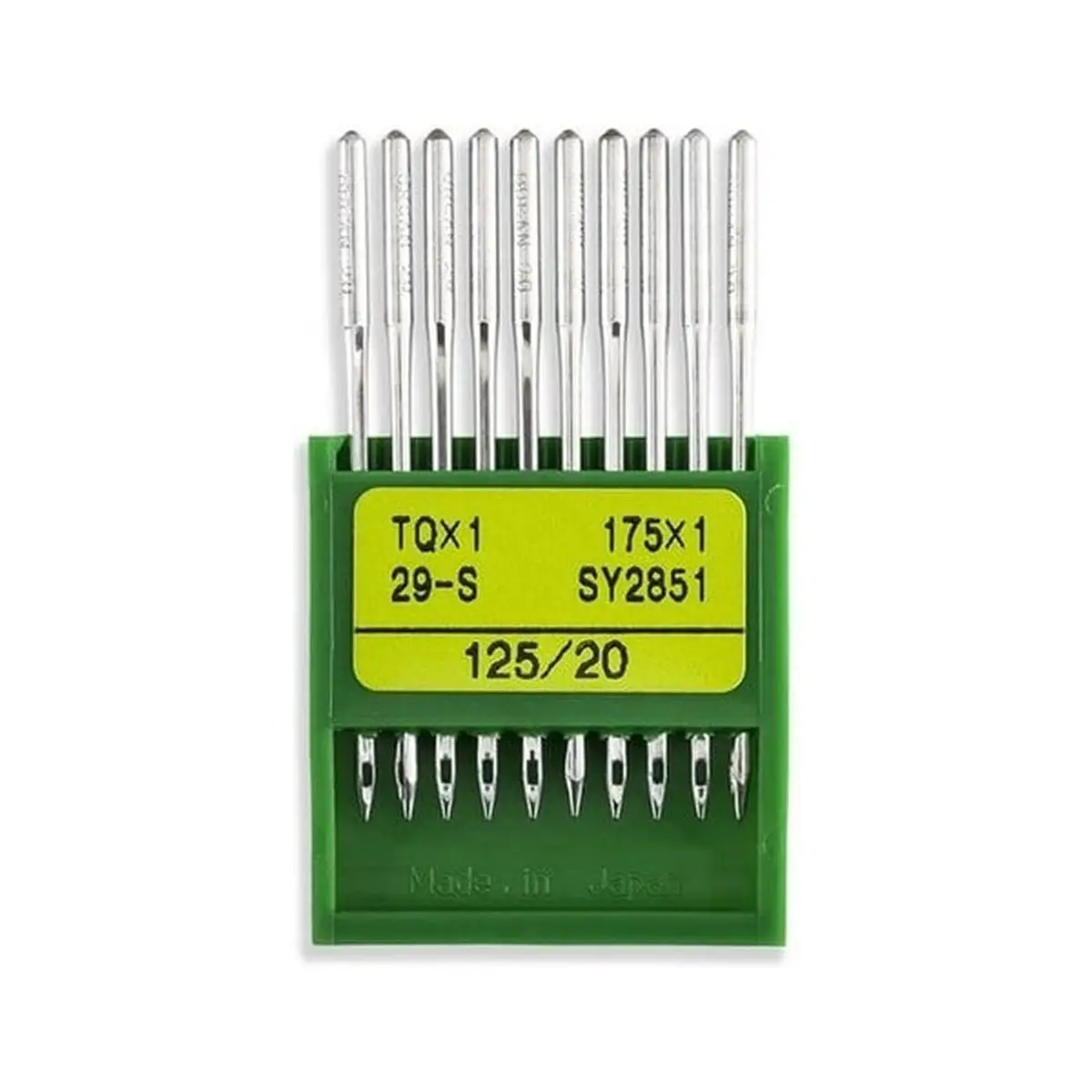 Organ Brand Industrial Machine Needles - System: Qx1, 175x1, 1985, SY2851, 175x1FS, CDx471 - 10/Pack Organ Brand Industrial Machine Needles - System: Qx1, 175x1, 1985, SY2851, 175x1FS, CDx471 - 10/Pack