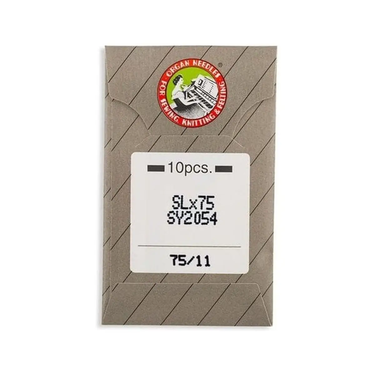 Organ Brand Industrial Machine Needles - System: SLx75, SY2054 - 10/Pack Organ Brand Industrial Machine Needles - System: SLx75, SY2054 - 10/Pack