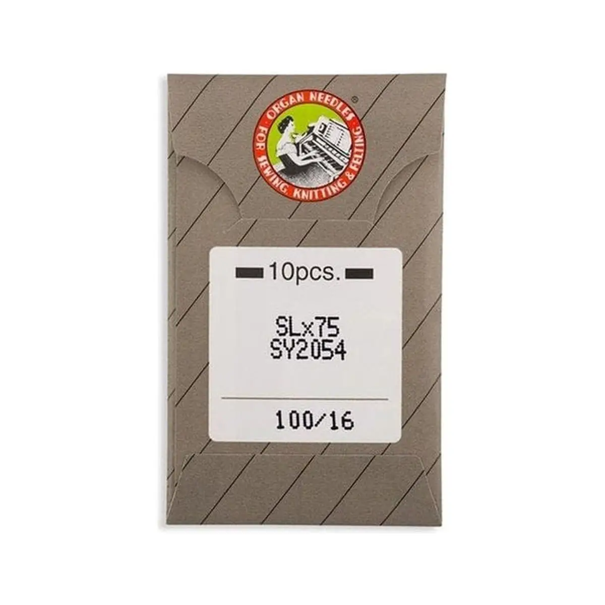 Organ Brand Industrial Machine Needles - System: SLx75, SY2054 - 10/Pack Organ Brand Industrial Machine Needles - System: SLx75, SY2054 - 10/Pack