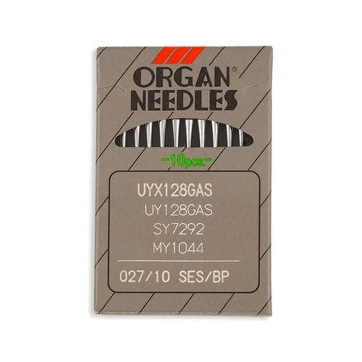 Organ Brand Industrial Machine Needles - System: UYx128GAS, UY128GAS, SY7292, MY1044 - 10/Pack Organ Brand Industrial Machine Needles - System: UYx128GAS, UY128GAS, SY7292, MY1044 - 10/Pack