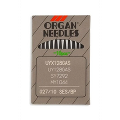 Organ Brand Industrial Machine Needles - System: UYx128GAS, UY128GAS, SY7292, MY1044 - 10/Pack Organ Brand Industrial Machine Needles - System: UYx128GAS, UY128GAS, SY7292, MY1044 - 10/Pack