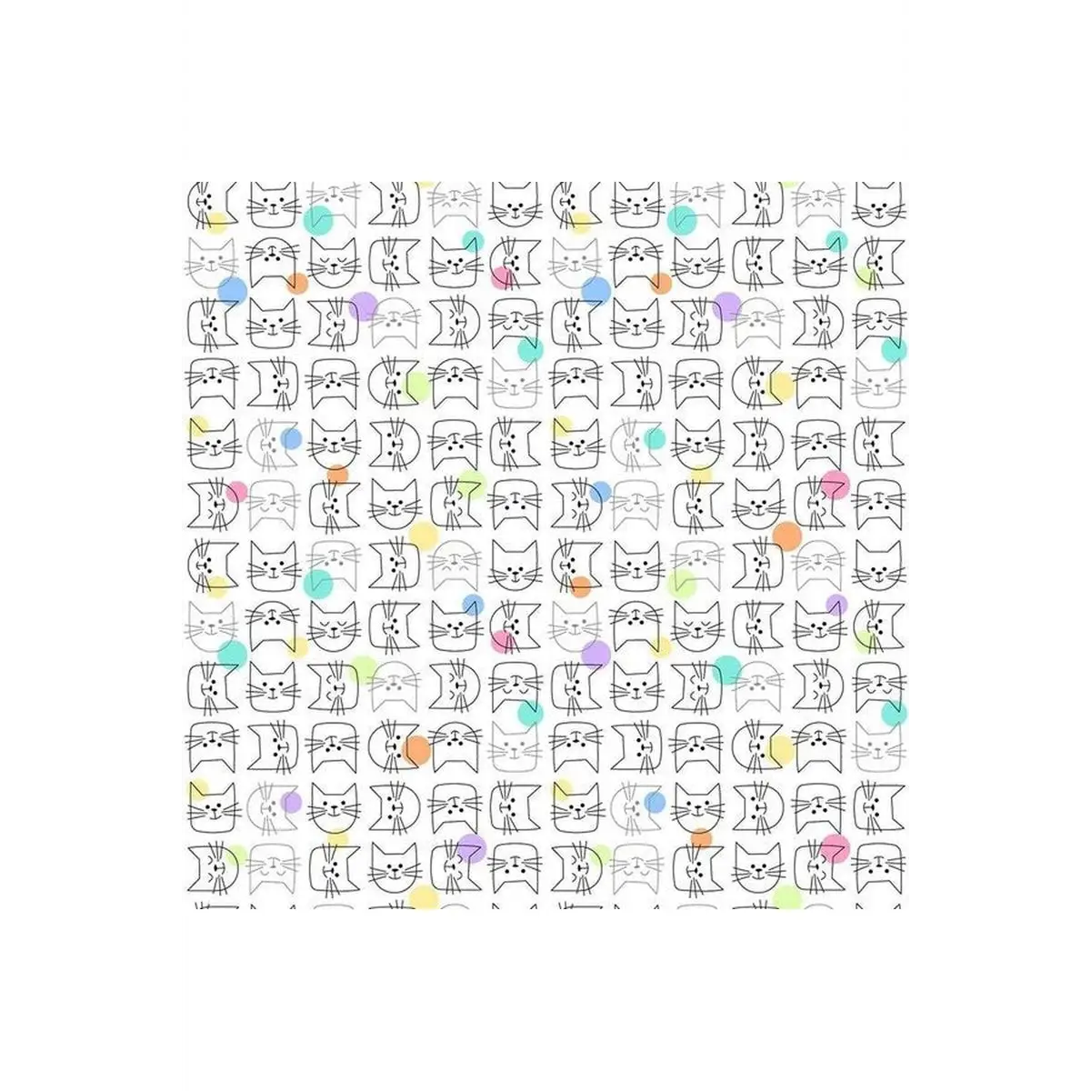 Cat's Pajamas Feline Faces LG - 10262-10 Cat's Pajamas Feline Faces LG - 10262-10