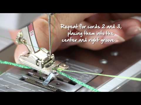 Bernina Braiding Foot #21
