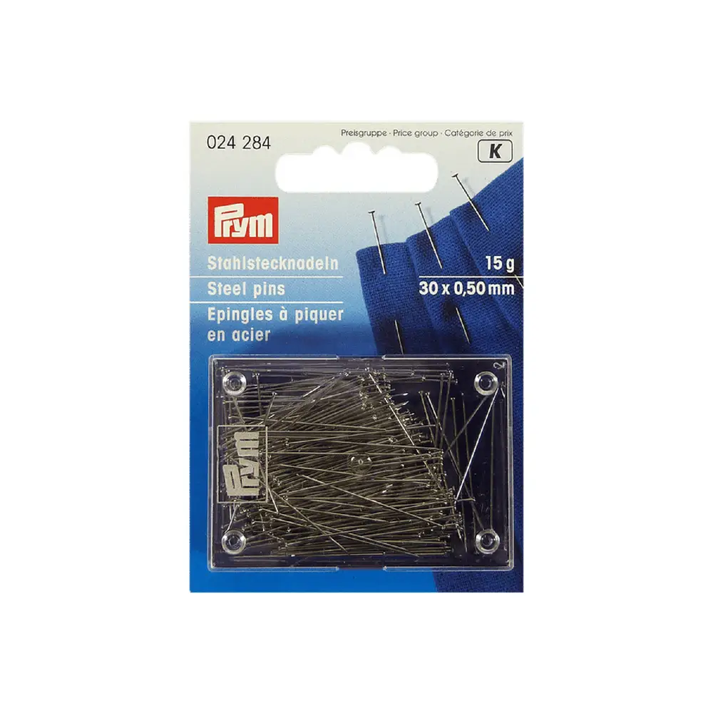 Prym Dressmaker pins 350 count 30x .6mm Prym Dressmaker pins 350 count 30x .6mm