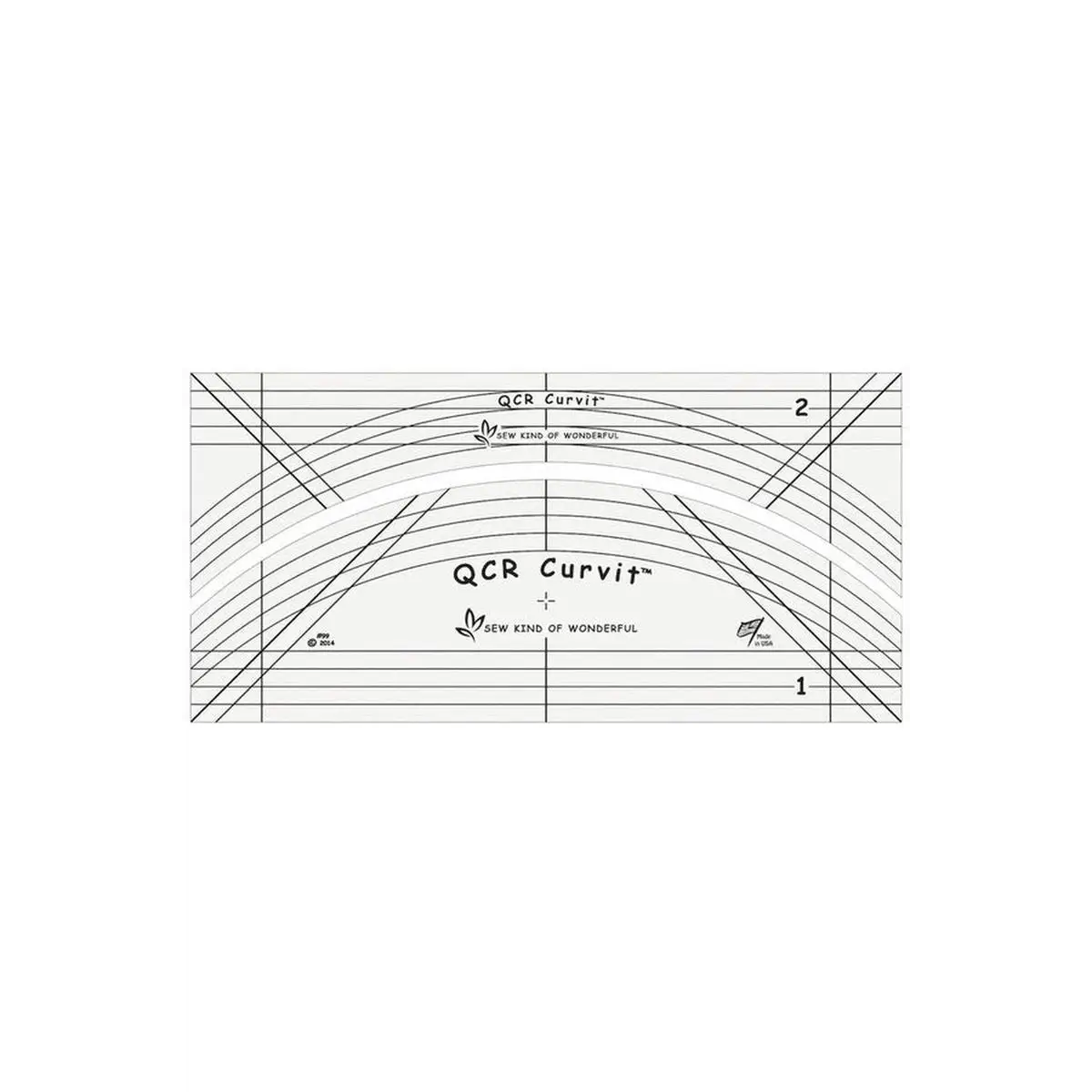 QCR 091037505811Curvit Lorng Arm Ruler Set QCR 091037505811Curvit Lorng Arm Ruler Set