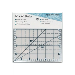 Quilt In A Day 6in Square Ruler Quilt In A Day 6in Square Ruler