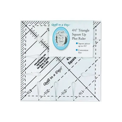 Quilt in a Day Triangle Square Up PLUS - 4.5" Ruler Quilt in a Day Triangle Square Up PLUS - 4.5" Ruler