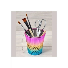 Rainbow Thimble Craft Container Rainbow Thimble Craft Container