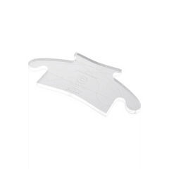 Ruler Template - 2in Feather Ruler Template - 2in Feather