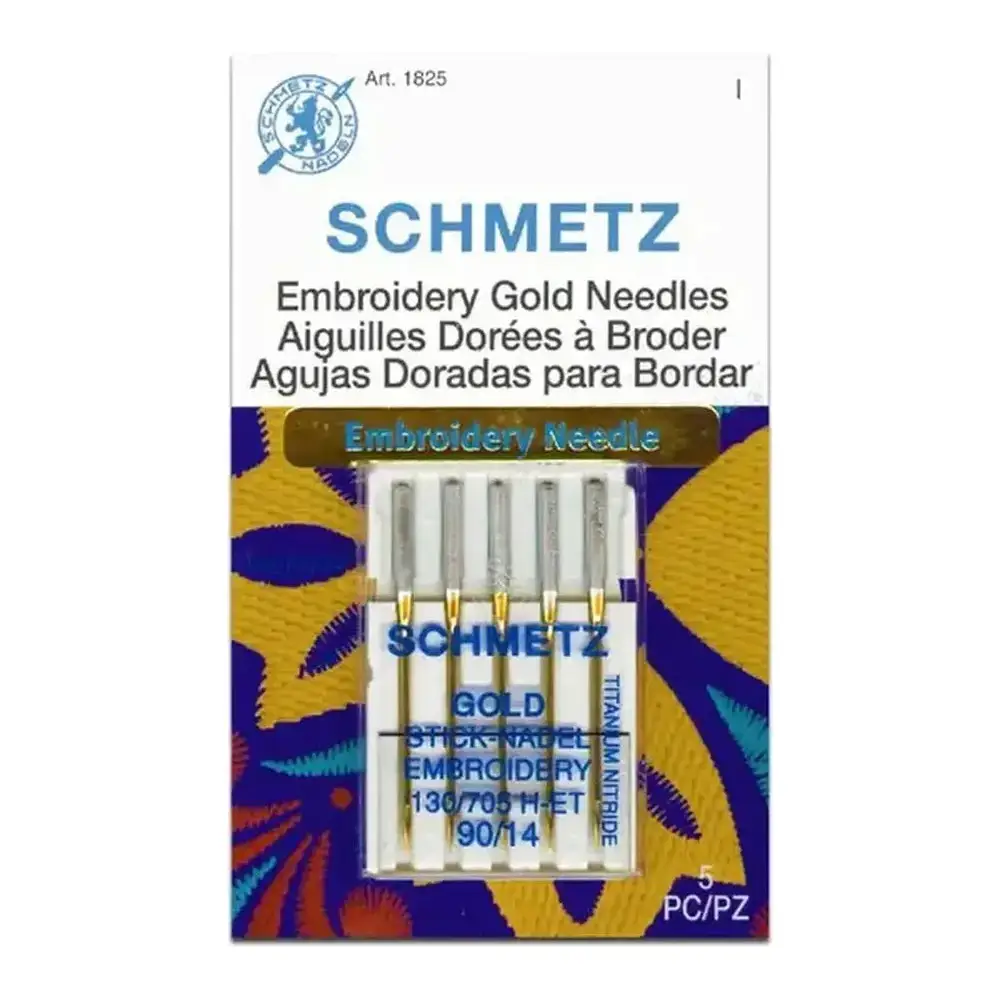 Schmetz Gold Embroidery Needle Schmetz Gold Embroidery Needle