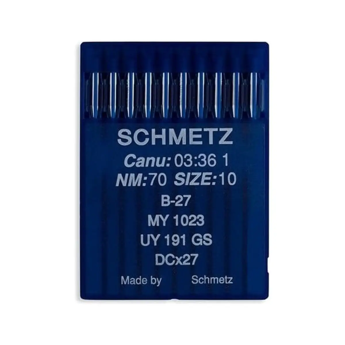Schmetz Industrial Needles - System: B-27 10/Pack Schmetz Industrial Needles - System: B-27 10/Pack