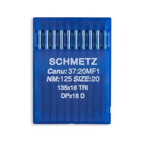 Schmetz Industrial Leather Needles - System: 135x16, DPx16 10/Pack TRI Schmetz Industrial Leather Needles - System: 135x16, DPx16 10/Pack TRI