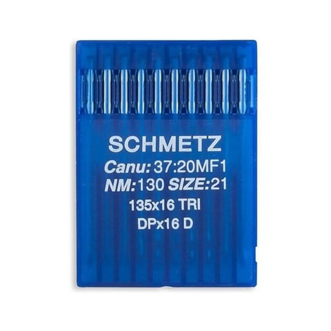 Schmetz Industrial Leather Needles - System: 135x16, DPx16 10/Pack TRI Schmetz Industrial Leather Needles - System: 135x16, DPx16 10/Pack TRI