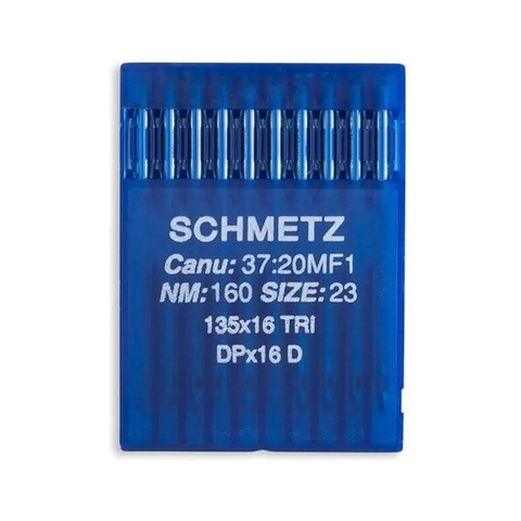 Schmetz Industrial Leather Needles - System: 135x16, DPx16 10/Pack TRI Schmetz Industrial Leather Needles - System: 135x16, DPx16 10/Pack TRI
