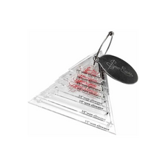 SEW EASY Triangle Template Set - 8pcs SEW EASY Triangle Template Set - 8pcs