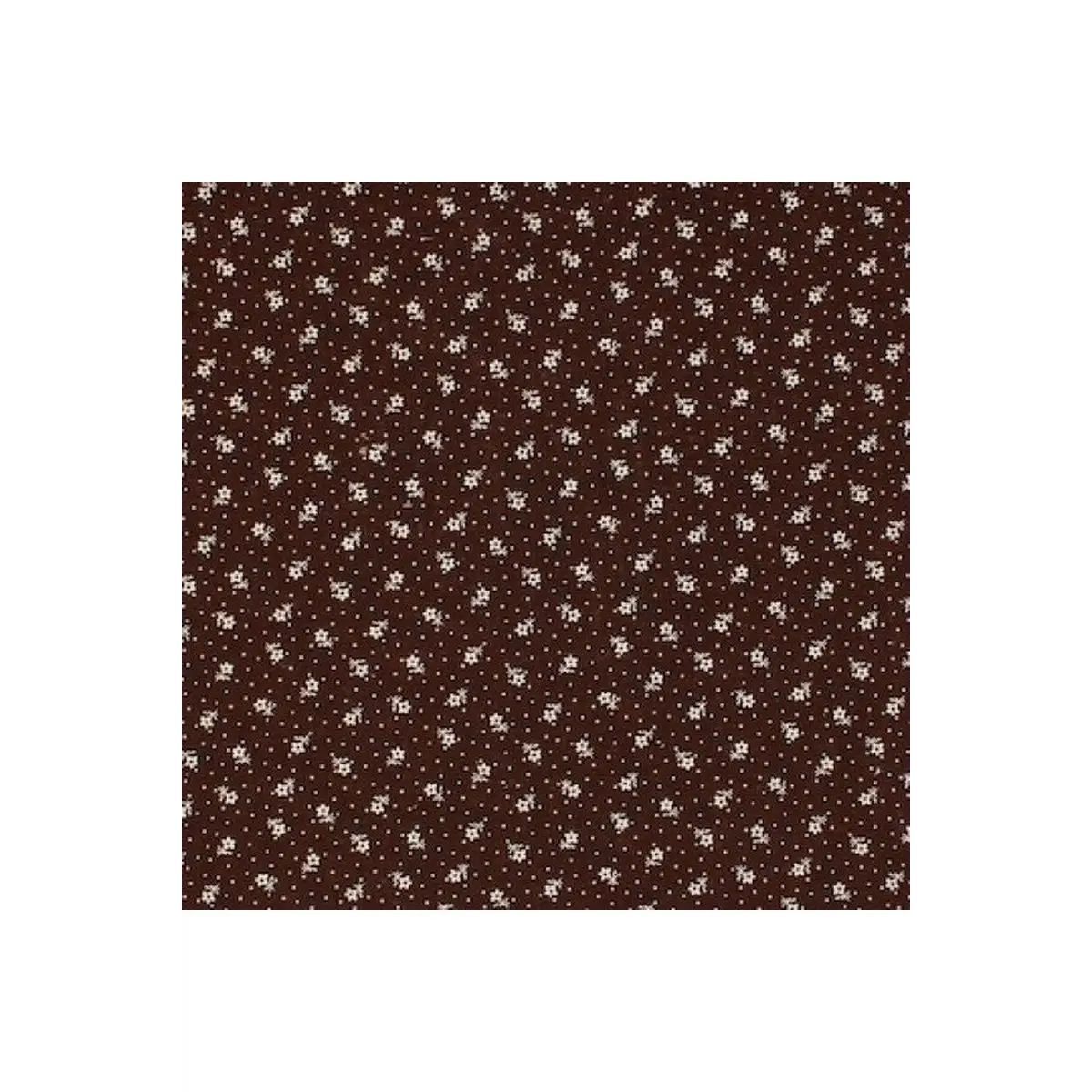 Circa 1800's Brown Floral - ST2730-0009 Circa 1800's Brown Floral - ST2730-0009