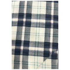 Fabric, Siltex Fabrics - Navy Blue & White Plaid - 11-0043-2313 Fabric, Siltex Fabrics - Navy Blue & White Plaid - 11-0043-2313
