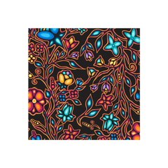 Ojibway Florals Black - JT-OF02-BLAK Ojibway Florals Black - JT-OF02-BLAK