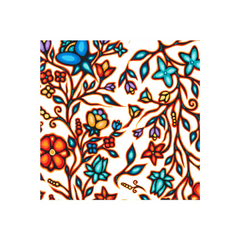 Ojibway Florals White - JT-OF02-WHTE Ojibway Florals White - JT-OF02-WHTE